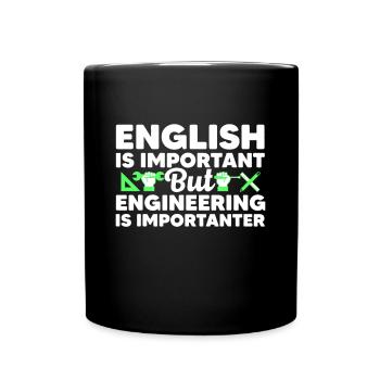 Funny Engineer Design For Men Women Engineering Lo - Full Colour Mug - black - Front