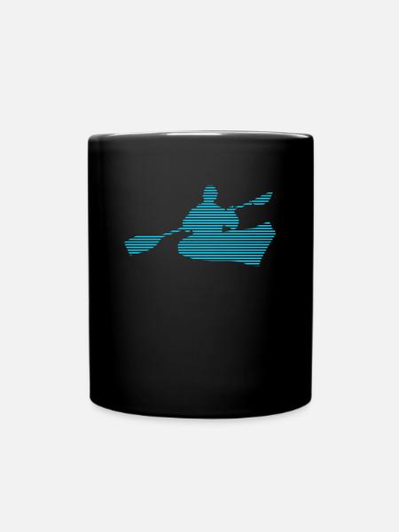 Canoé - Mug uni - noir