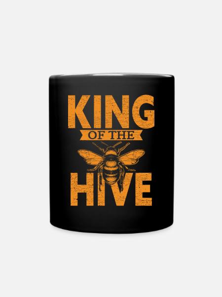 Imker Bienen Beekeeper - Tasse einfarbig - Schwarz