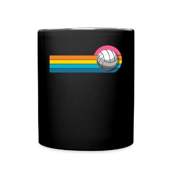 Volleyball - Full Colour Mug - black - Front