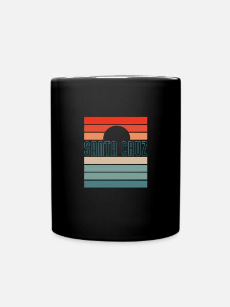 Santa Cruz - Full Colour Mug - black