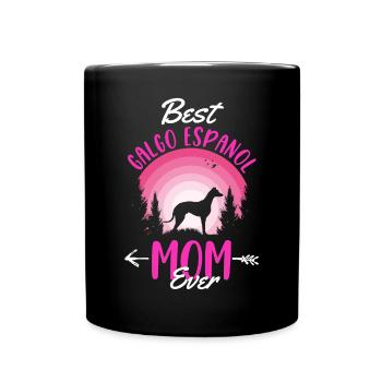 Meilleur Galgo Espanol Mom Ever Spanish Greyhound - Mug uni - noir - Devant