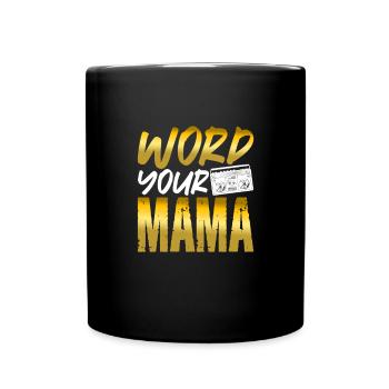 Hip Hop Rap Musik Rapper Hiphop Geschenk - Tasse einfarbig - Schwarz - Vorne