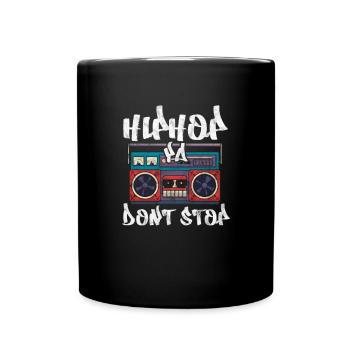 Hip-hop - Mug uni - noir - Devant