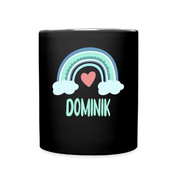 Dominik Nom Rainbow Baby - Mug uni - noir - Devant