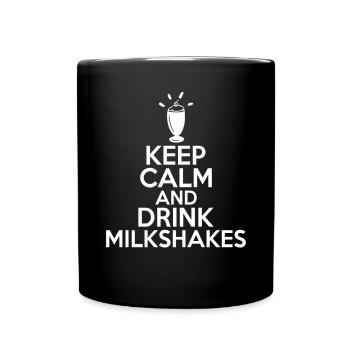 J’adore Milkshakes Milkshake Gift - Mug uni - noir - Devant