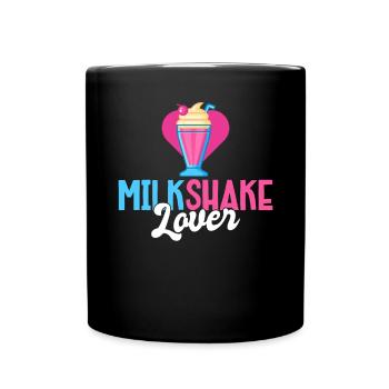 J’adore Milkshakes Milkshake Gift - Mug uni - noir - Devant