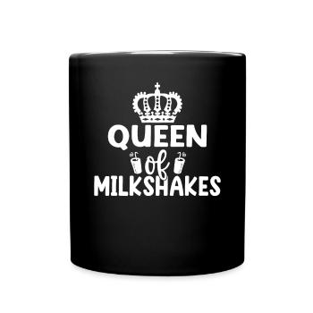I love Milkshakes Milkshake Gift - Full Colour Mug - black - Front