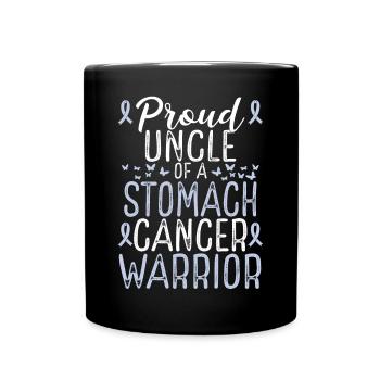 Stomach Cancer Awareness Movement for Uncle Ribbon - Tasse einfarbig - Schwarz - Vorne