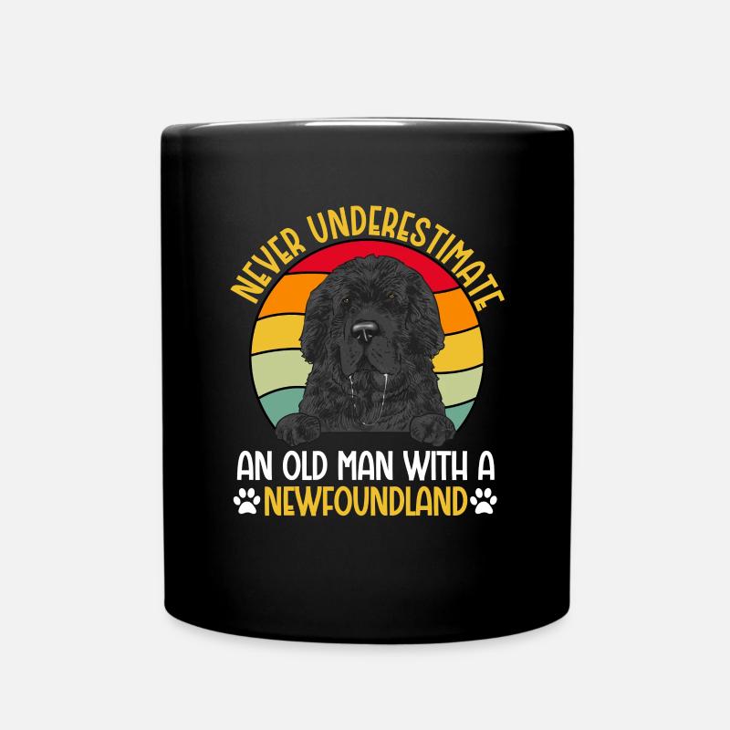 Terre-Neuve Chien de Terre-Neuve - Mug uni - noir