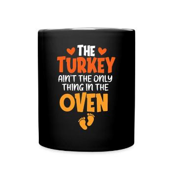 Annonce de grossesse Drôle de bientôt maman cadeaux - Mug uni - noir - Devant
