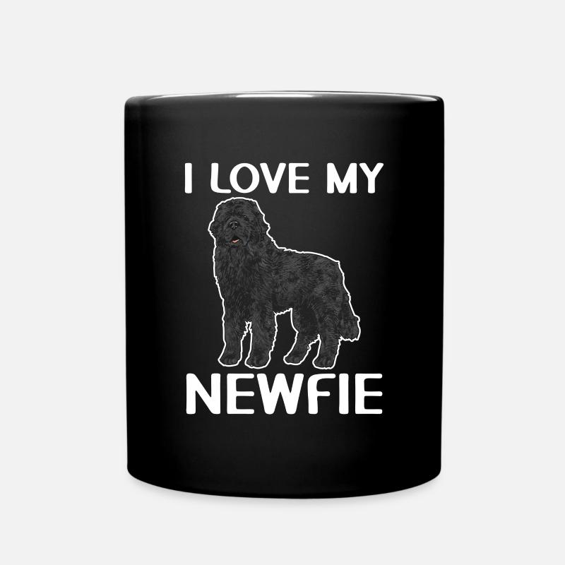 Terre-Neuve Chien de Terre-Neuve - Mug uni - noir