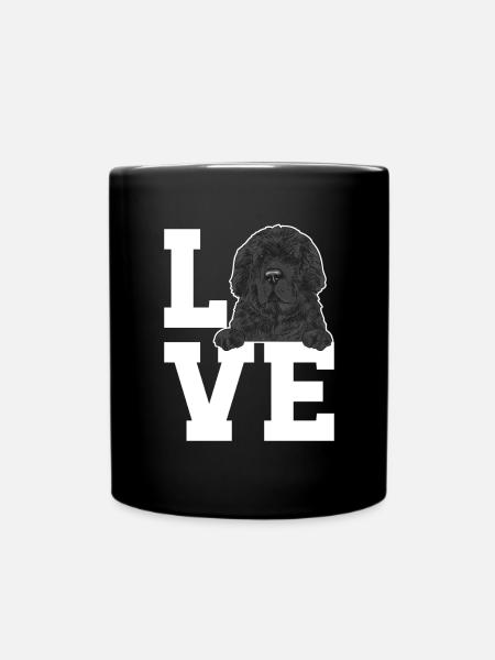 Terre-Neuve Chien de Terre-Neuve - Mug uni - noir