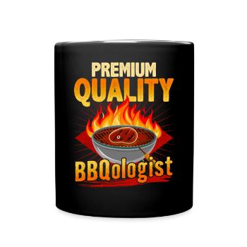 BBQologist - Grillen - Tasse einfarbig - Schwarz - Vorne