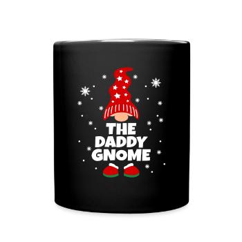 Drôle de drôle de pyjama de famille Gnome - Mug uni - noir - Devant