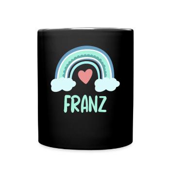 Franz Nom Rainbow Baby - Mug uni - noir - Devant