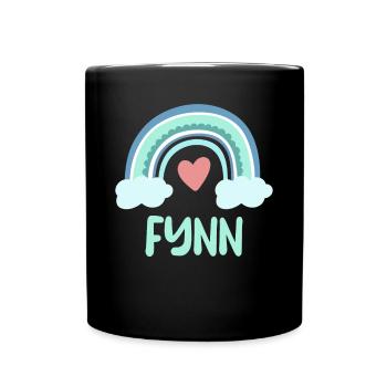 Fynn Nom Rainbow Baby - Mug uni - noir - Devant