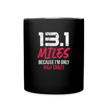 Running Runner Jogging Jogging Runner Cadeau - Mug uni - noir - Devant