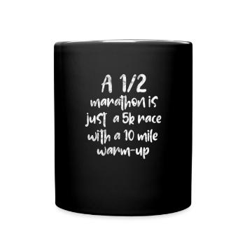 Running Runner Jogging Jogging Runner Gift - Full Colour Mug - black - Front