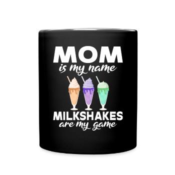 J’adore Milkshakes Milkshake Gift - Mug uni - noir - Devant
