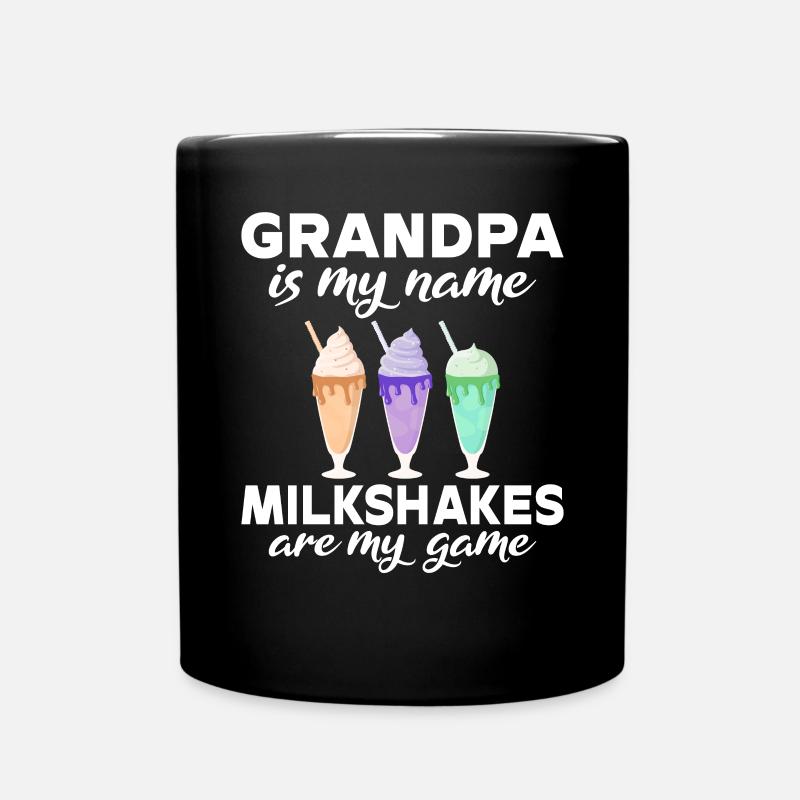 I love Milkshakes Milkshake Gift - Full Colour Mug - black