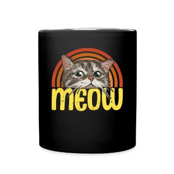 Miaou - Mug uni - noir - Devant