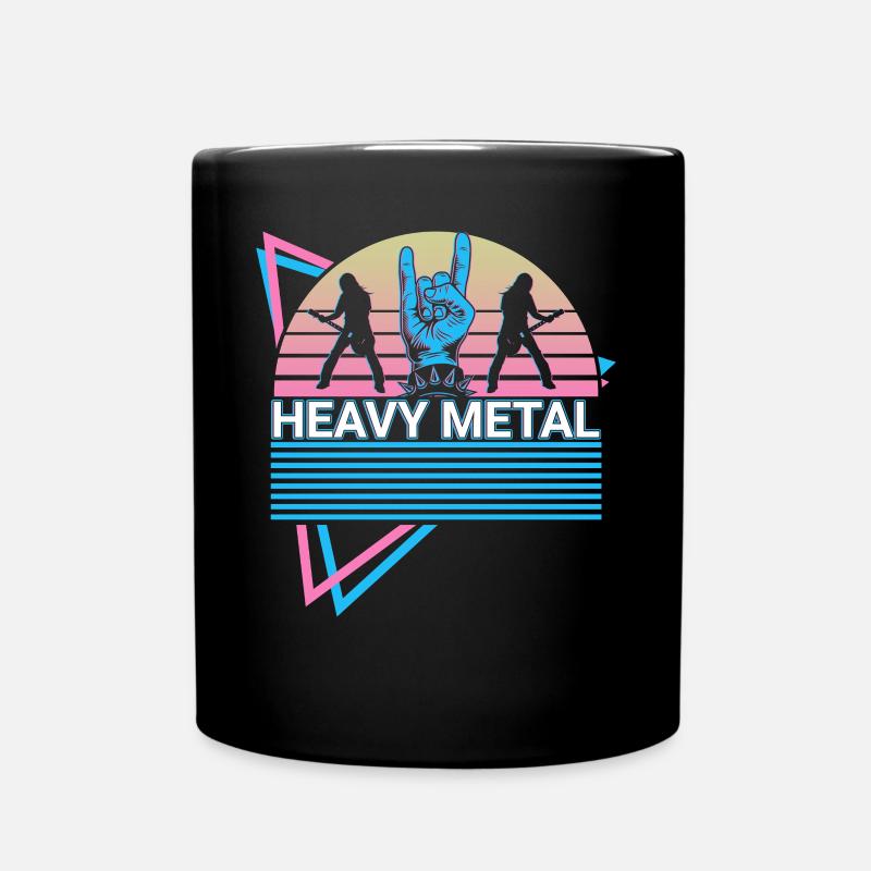 Heavy Metal Rétro - Mug uni - noir