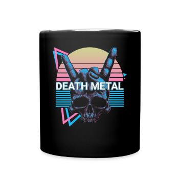 Death Metal Rétro - Mug uni - noir - Devant