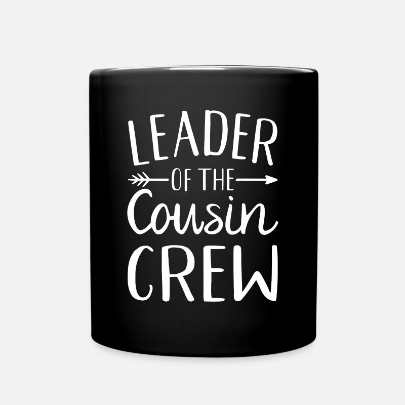 Anführer der Cousin-Crew - Tasse einfarbig - Schwarz