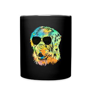Terre-Neuve Chien de Terre-Neuve - Mug uni - noir - Devant