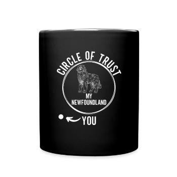 Terre-Neuve Chien de Terre-Neuve - Mug uni - noir - Devant