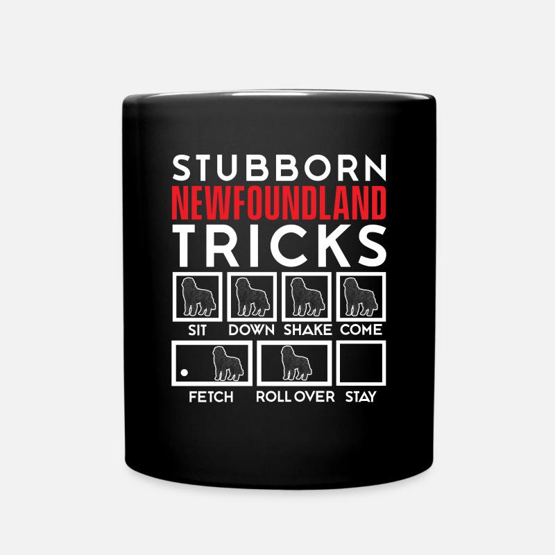 Terre-Neuve Chien de Terre-Neuve - Mug uni - noir