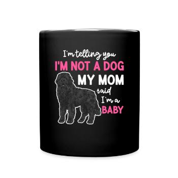 Terre-Neuve Chien de Terre-Neuve - Mug uni - noir - Devant