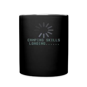 Camper Gift Idea Camping - Full Colour Mug - black - Front