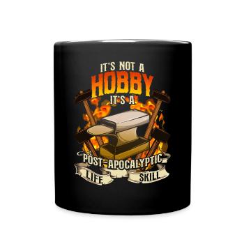 Ce n’est pas un hobby, c’est un post-apocalyptique - Mug uni - noir - Devant