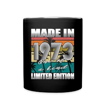 50e anniversaire Made in 1973 Edition Limitée - Mug uni - noir - Devant