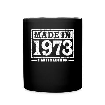 50e anniversaire Made in 1973 Edition Limitée - Mug uni - noir - Devant