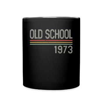 Vintage Retro Oldschool 1973 50e anniversaire - Mug uni - noir - Devant