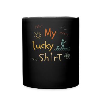 SUP paddleboard Stand Up Paddle Stand-Up Paddler - Mug uni - noir - Devant