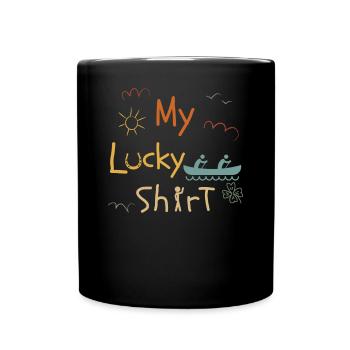 Canoe 2pcs Canadian Kayak Canoeist Vintage Paddle - Full Colour Mug - black - Front