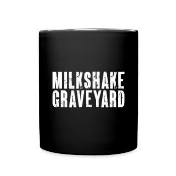 I love Milkshakes Milkshake Gift - Full Colour Mug - black - Front