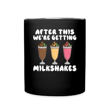 J’adore Milkshakes Milkshake Gift - Mug uni - noir - Devant