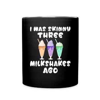 J’adore Milkshakes Milkshake Gift - Mug uni - noir - Devant