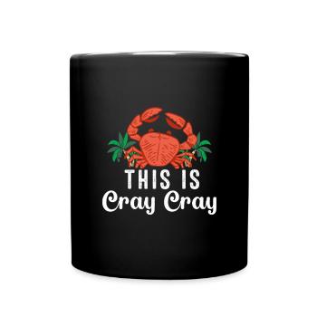 Crabe Scorpion Homard Crevettes Crabes - Mug uni - noir - Devant