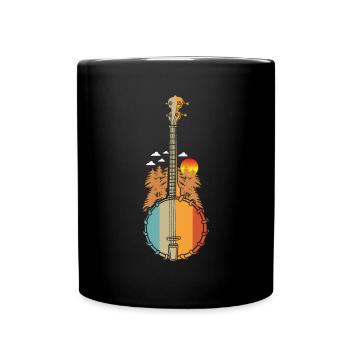 Banjo - Full Colour Mug - black - Front