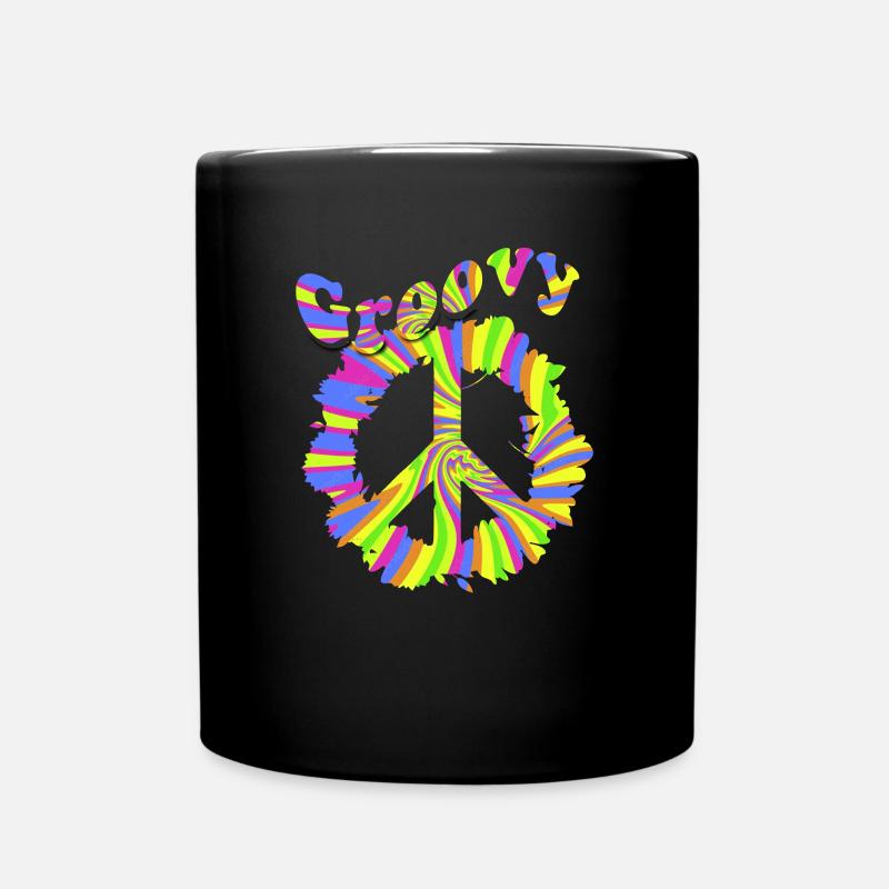 Hippie - Mug uni - noir