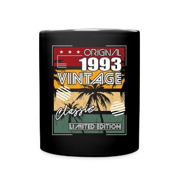 30e anniversaire Millésime 1993 Original Classique 1993 - Mug uni - noir - Devant