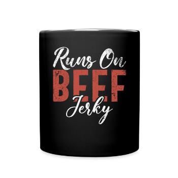 Beef Jerky Gift Beef Jerky Lover - Mug uni - noir - Devant