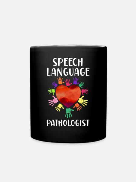 Speech Therapist Therapy Assistant - Tasse einfarbig - Schwarz