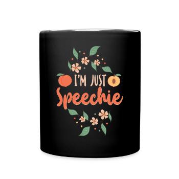 Speech Therapist Therapy Assistant - Full Colour Mug - black - Front
